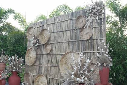 Backdrop and Photo-op — Mehendi decor — JW Marriott